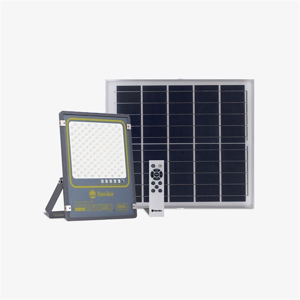 Đèn LED chiếu pha năng lượng mặt trời cảm biến CP03 100W