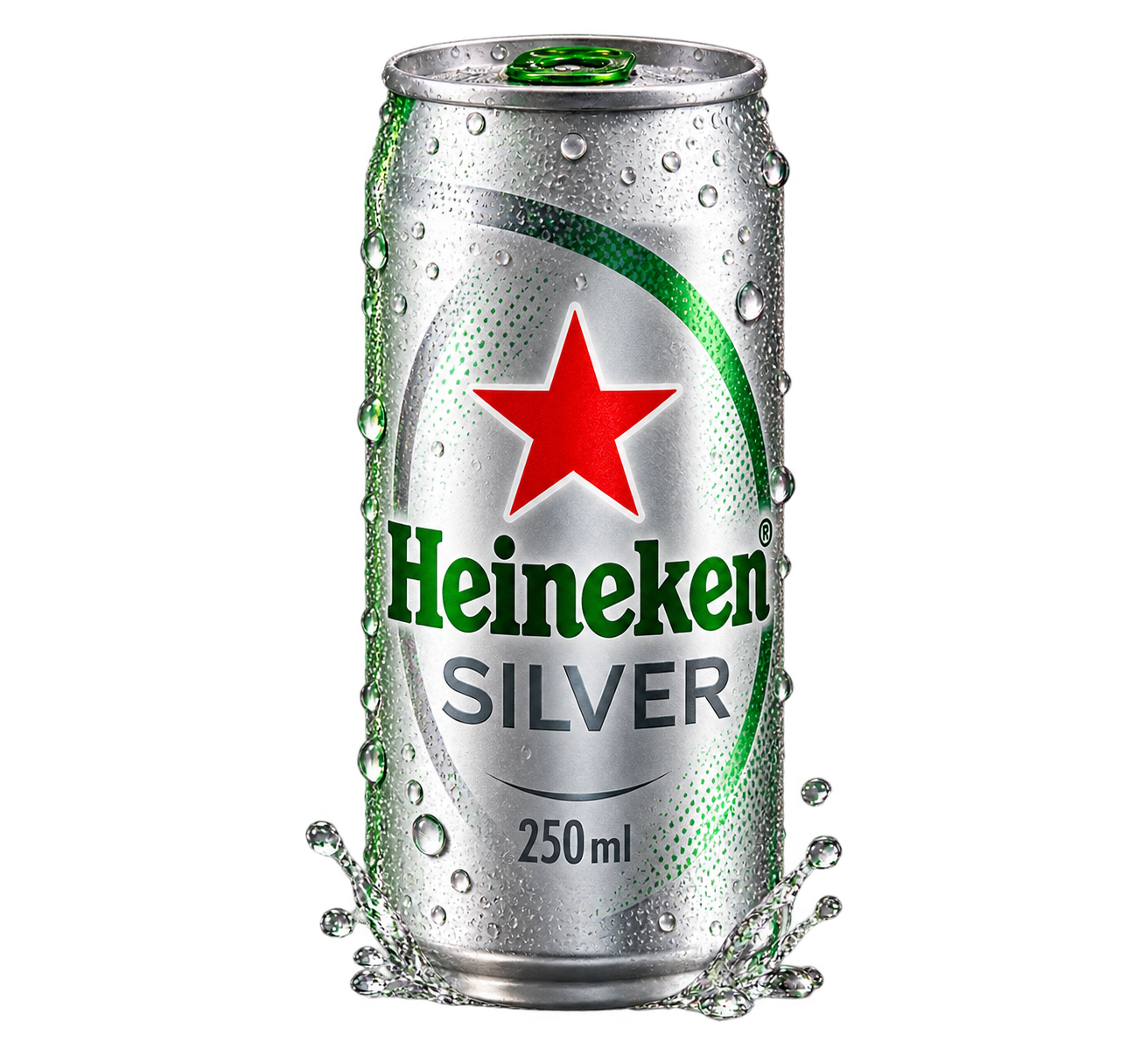 Heineken Silver lon lùn 250 ml