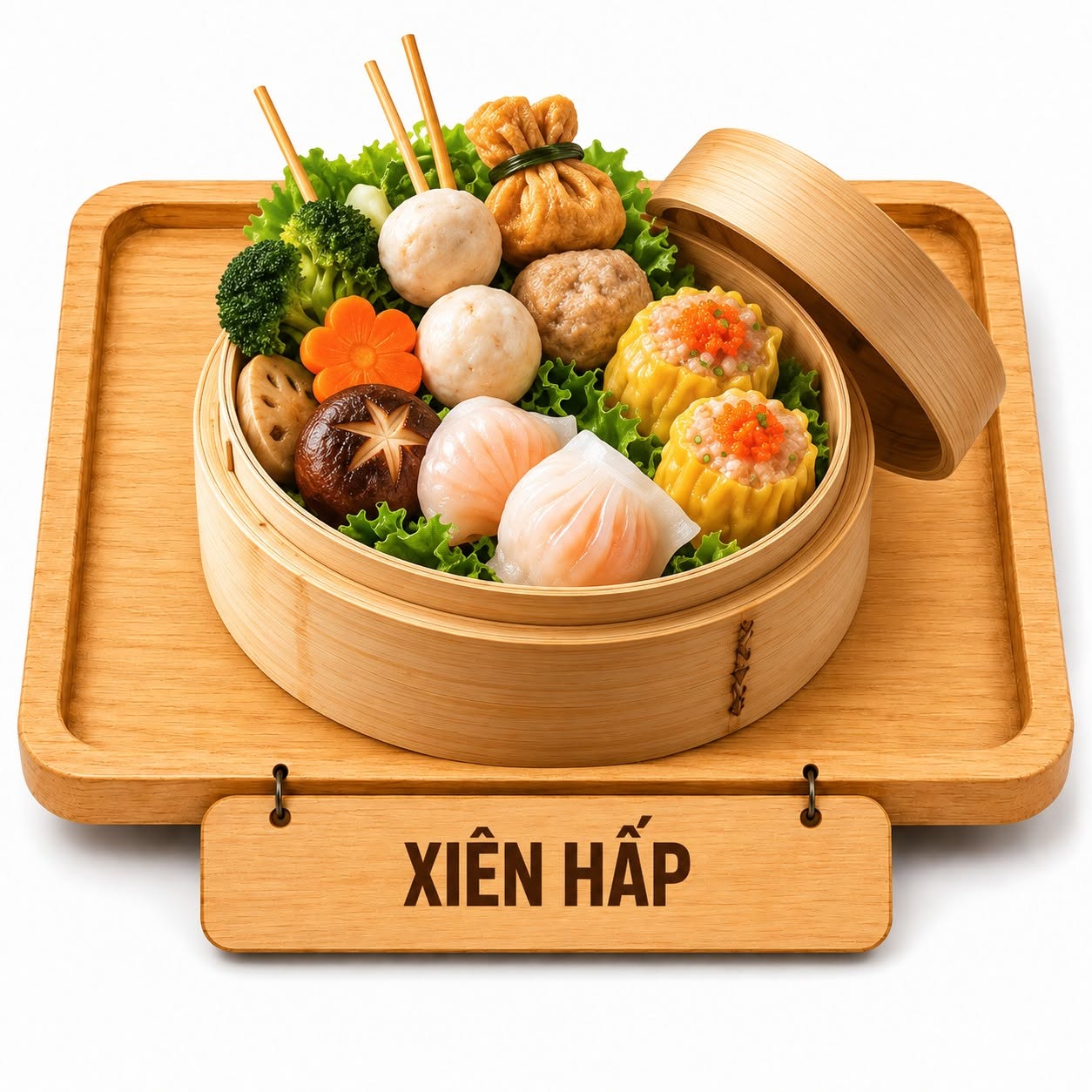 Xiên hấp